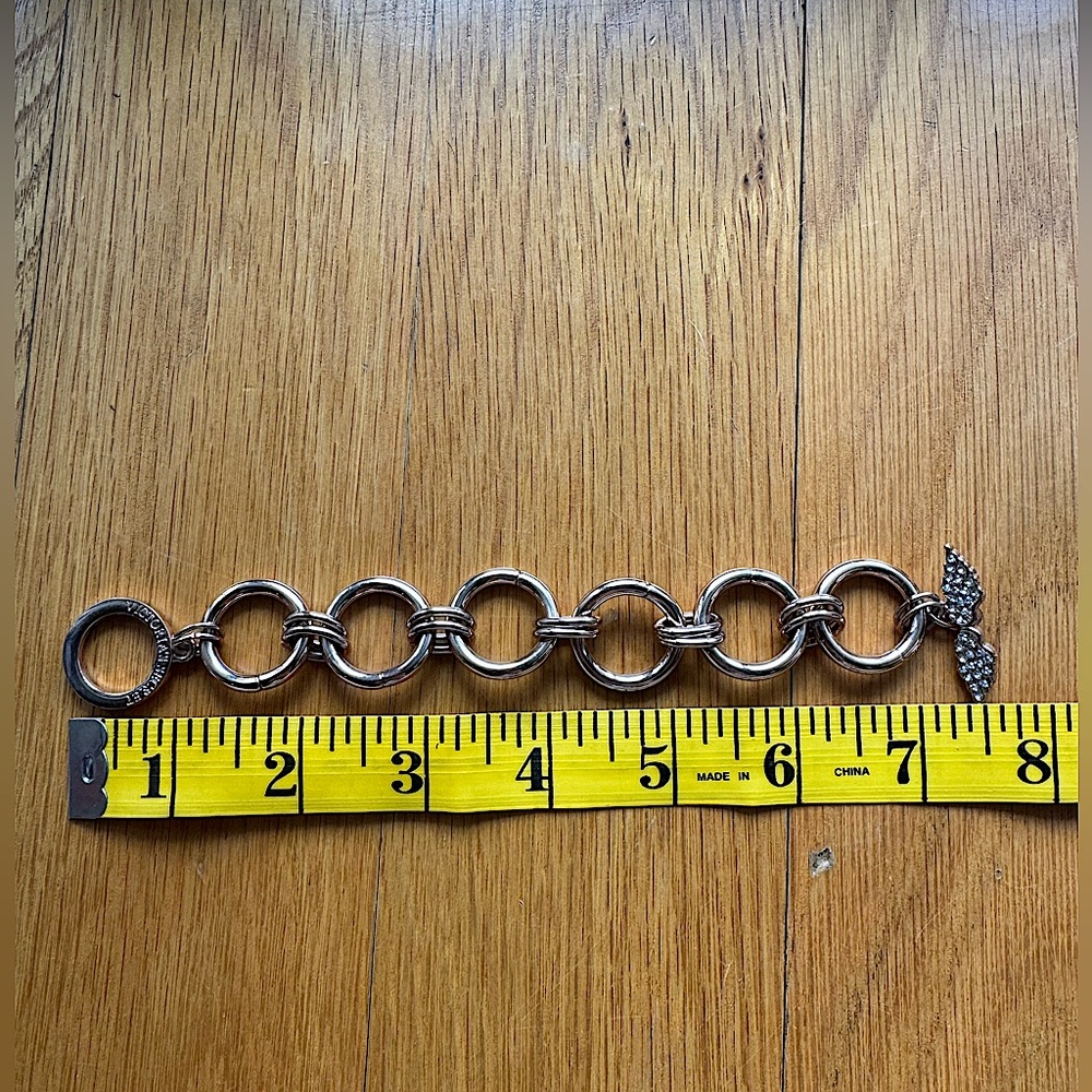 Victoria Secret Rose Gold Angel Toggle Bracelet